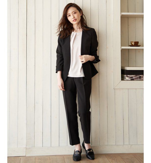 IKKA LOUNGE「ウォッシャブルテーパードパンツ」|その他|