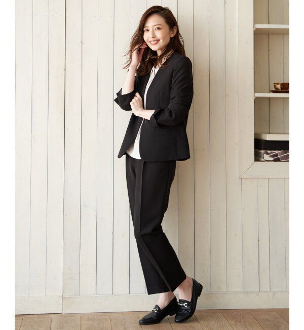 IKKA LOUNGE「ウォッシャブルテーパードパンツ」|その他|