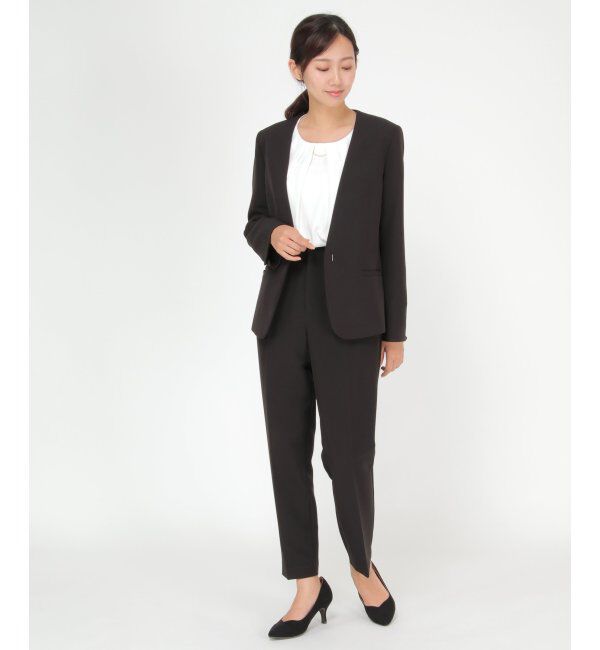 IKKA LOUNGE「ウォッシャブルテーパードパンツ」|その他|