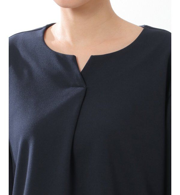 IKKA LOUNGE「ストレッチ長袖フレアセットアップ」|ワンピース|