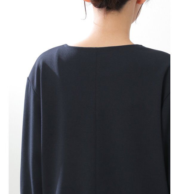 IKKA LOUNGE「ストレッチ長袖フレアセットアップ」|ワンピース|