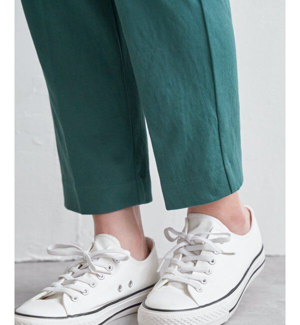 ikka「BeasyStretch テーパードパンツ」|スラックス|