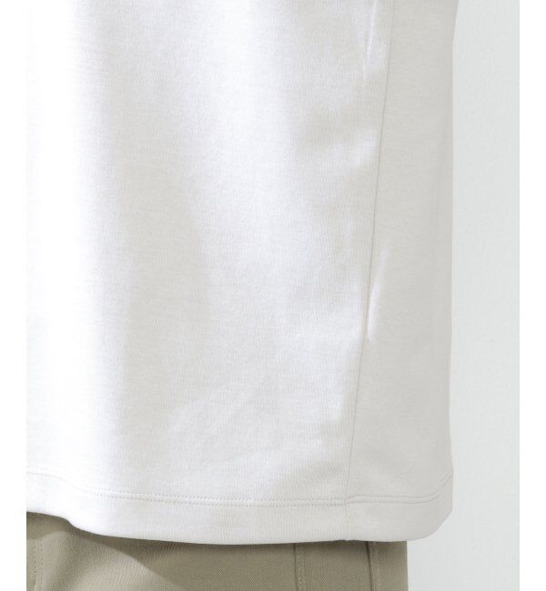 ikka「ライトダンボールWフェイスロンT」|Tシャツ・カットソー|