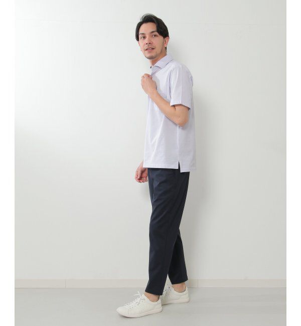 IKKA LOUNGE「ドライラックスカッタウェイポロシャツ」|Tシャツ・カットソー|