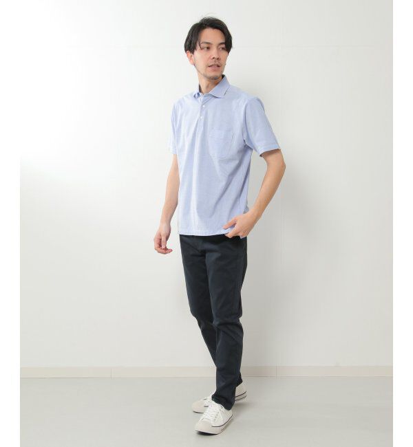 IKKA LOUNGE「ドライラックスカッタウェイポロシャツ」|Tシャツ・カットソー|