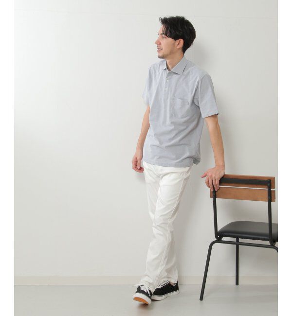 IKKA LOUNGE「ドライラックスカッタウェイポロシャツ」|Tシャツ・カットソー|