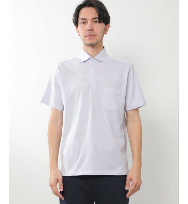 IKKA LOUNGE「ドライラックスカッタウェイポロシャツ」|Tシャツ・カットソー|