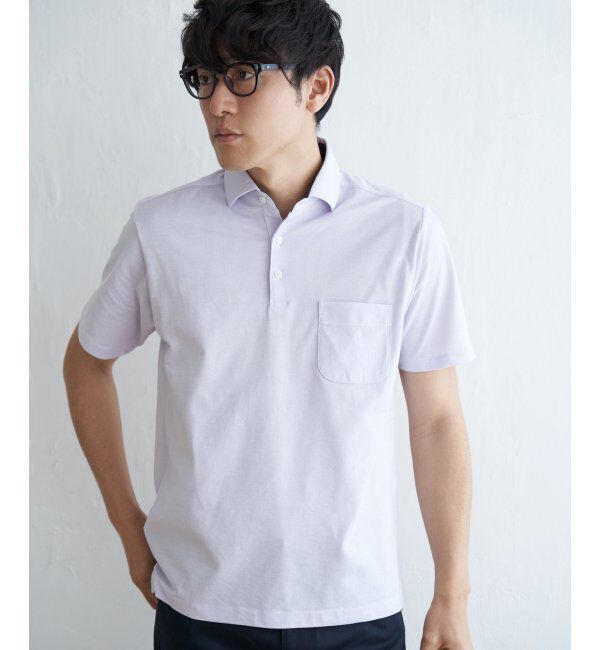 IKKA LOUNGE「ドライラックスカッタウェイポロシャツ」|Tシャツ・カットソー|
