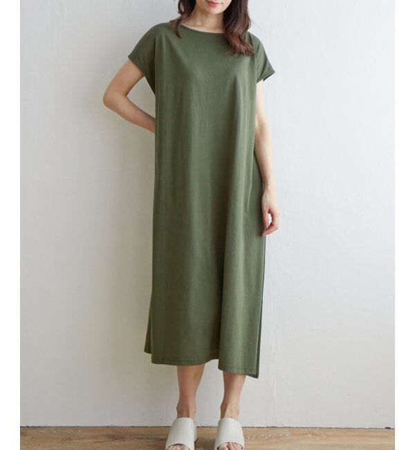 ikka「バックリボンカットワンピース」|ワンピース|