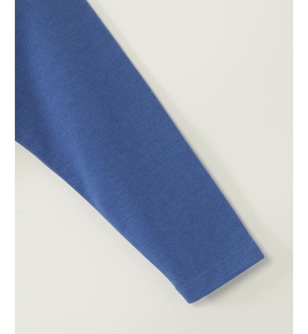 ikka kids「ストライプ切り替えブロックスT（120~160cm）」|Tシャツ・カットソー|