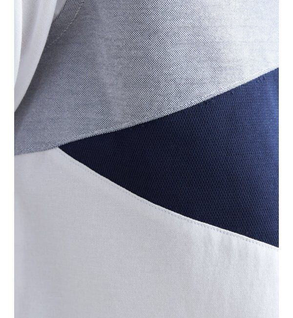 ikka「オックスブロックスナナメキリカエＳＨ」|シャツ・ブラウス|