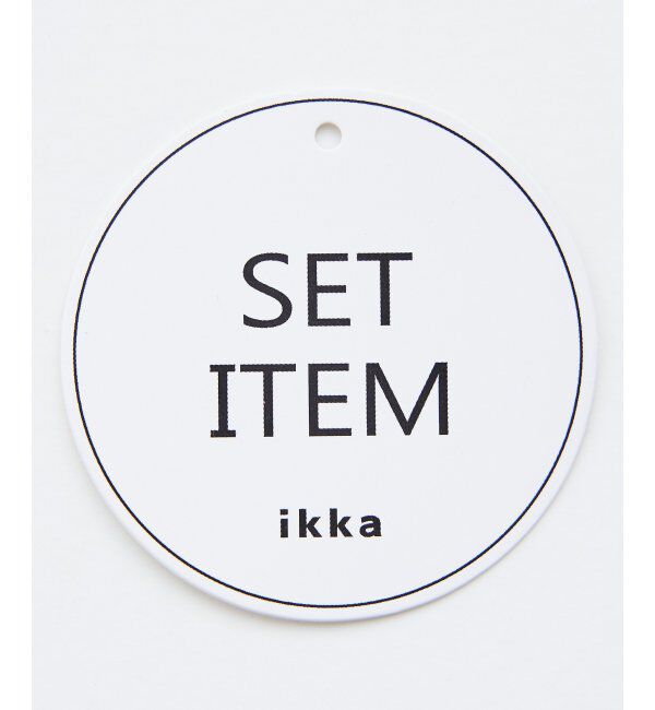 ikka「【2点セット】キャミワンピアンサンブル」|ワンピース|