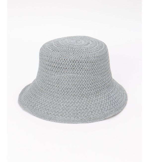 ikka「柄編みサーモハット」|その他|グレイ