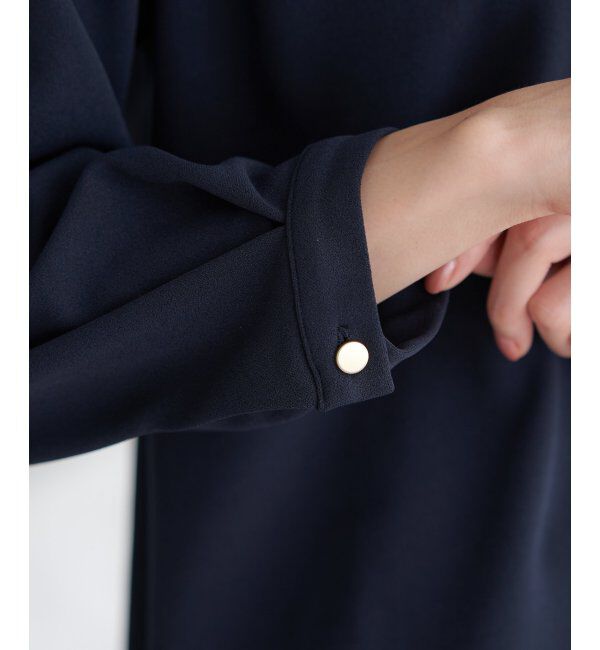 IKKA LOUNGE「GOKU楽 長袖フレアセット」|ワンピース|