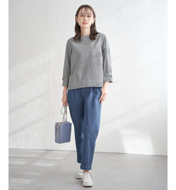 ikka「【雑誌InRed4月号掲載】GOKU楽パンツ テーパード【親子おそろい】」|その他|