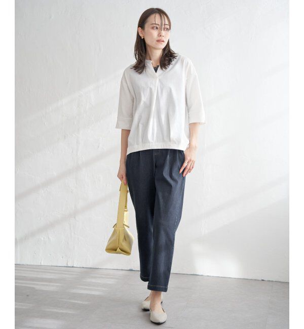 ikka「【雑誌InRed4月号掲載】GOKU楽パンツ テーパード【親子おそろい】」|その他|