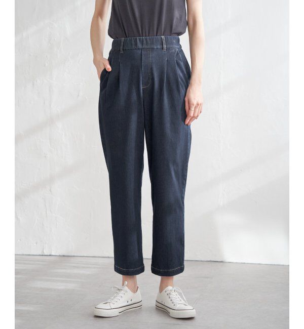 ikka「【雑誌InRed4月号掲載】GOKU楽パンツ テーパード【親子おそろい】」|その他|