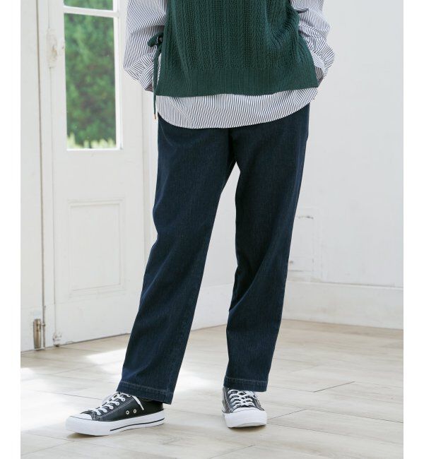 ikka「【雑誌InRed4月号掲載】GOKU楽パンツ テーパード【親子おそろい】」|その他|