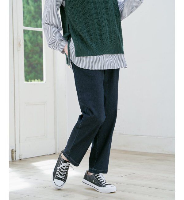 ikka「【雑誌InRed4月号掲載】GOKU楽パンツ テーパード【親子おそろい】」|その他|