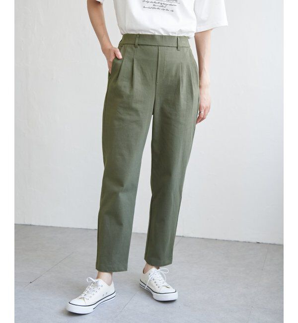 ikka「【雑誌InRed4月号掲載】GOKU楽パンツ テーパード【親子おそろい】」|その他|