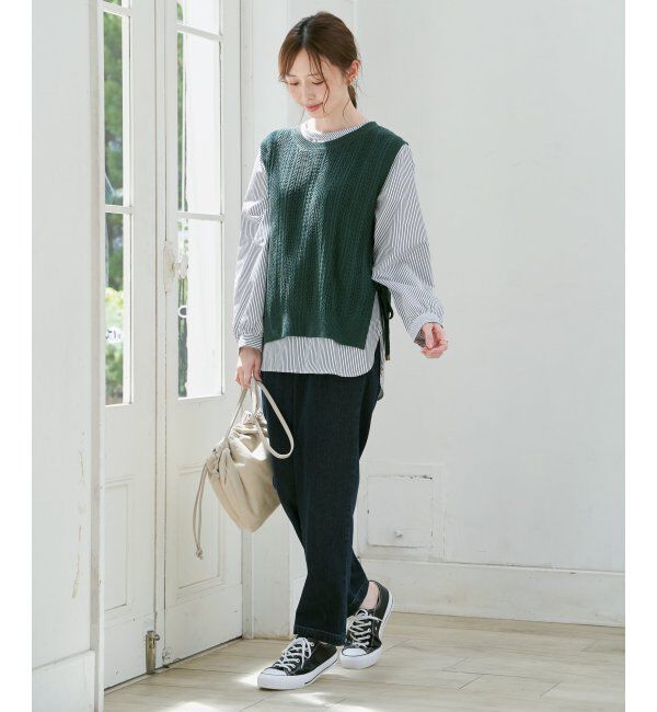 ikka「【雑誌InRed4月号掲載】GOKU楽パンツ テーパード【親子おそろい】」|その他|