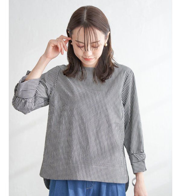 IKKA LOUNGE「2WAY袖リボンブラウス」|シャツ・ブラウス|