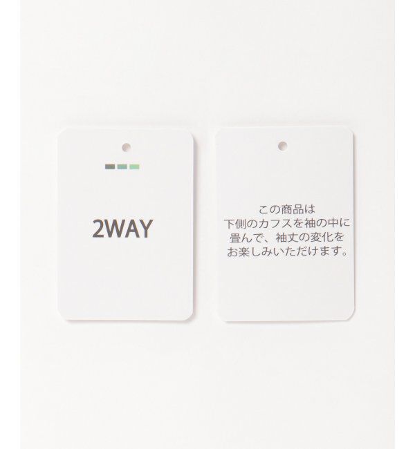 IKKA LOUNGE「2WAY袖リボンブラウス」|シャツ・ブラウス|