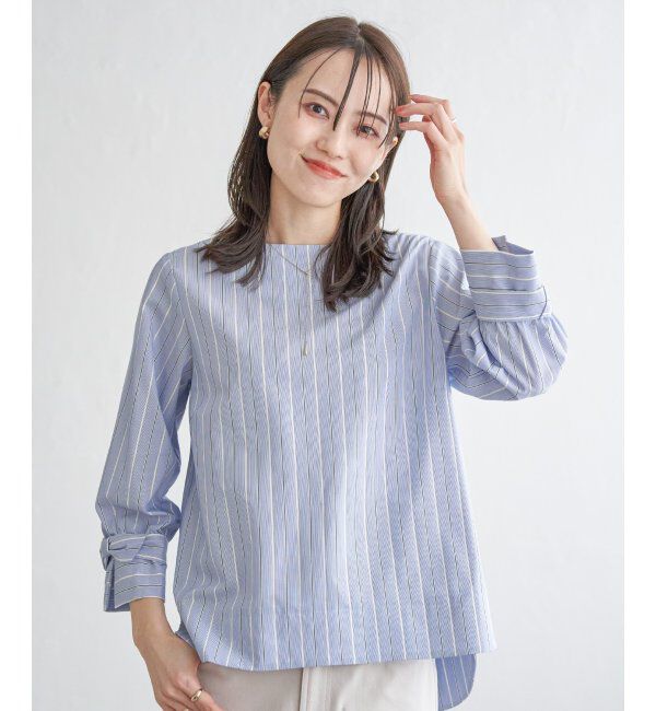 IKKA LOUNGE「2WAY袖リボンブラウス」|シャツ・ブラウス|