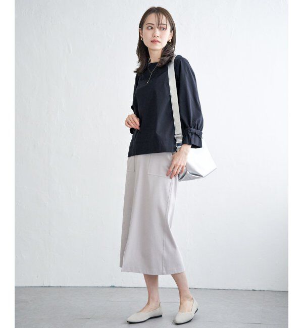 IKKA LOUNGE「2WAY袖リボンブラウス」|シャツ・ブラウス|