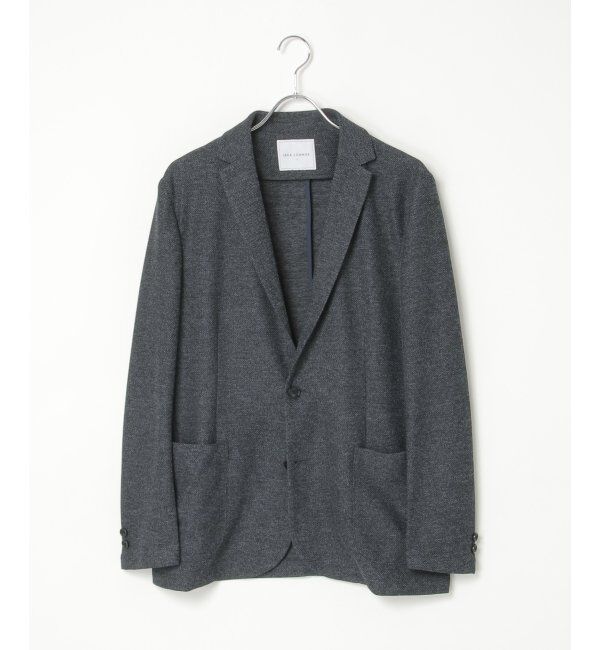 IKKA LOUNGE「【イージーケア】GOKU楽ワーク メランジライトジャケット」|テーラードジャケット|