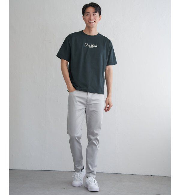 ikka「【接触冷感／速乾】速乾COOLプリントTシャツ」|Tシャツ・カットソー|