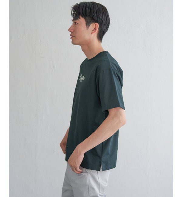 ikka「【接触冷感／速乾】速乾COOLプリントTシャツ」|Tシャツ・カットソー|