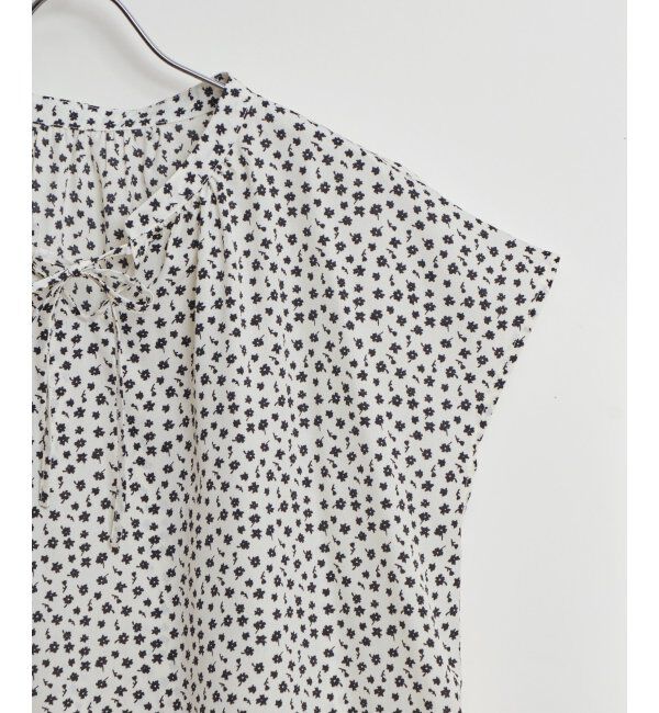 ikka「ジョーゼットフレンチスリーブブラウス」|シャツ・ブラウス|