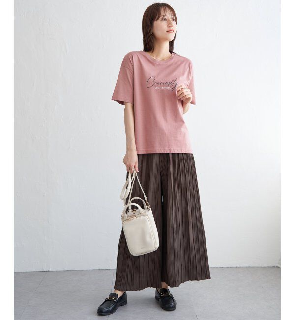 ikka「ロゴフォトプリントＴ」|Tシャツ・カットソー|