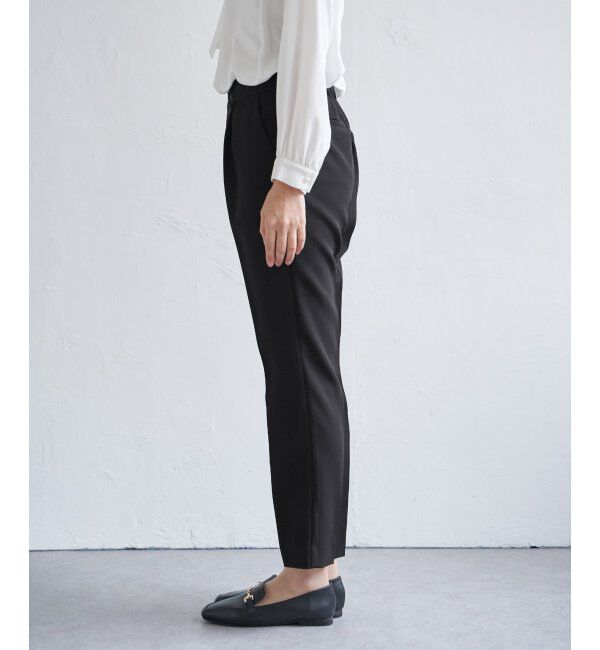 IKKA LOUNGE「【洗濯機で洗える／セットアップ対応】ウォッシャブルテーパードパンツ」|その他|