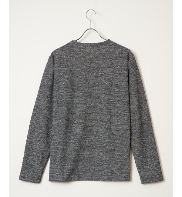 ikka「メランジ裏起毛インナーセット」|パーカー|