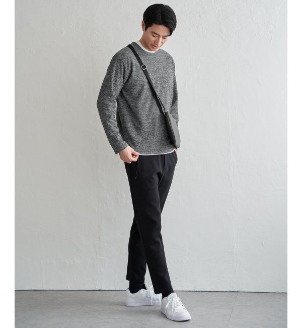 ikka「メランジ裏起毛インナーセット」|パーカー|