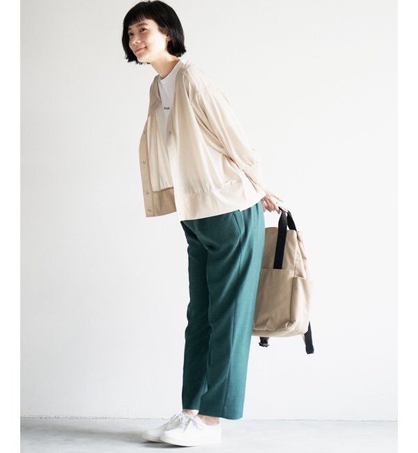 Lbc with Life「ひんやりタッチスナップボタンカーデ」|カーディガン|