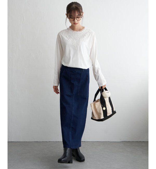 Lbc with Life「レースロンTEE」|Tシャツ・カットソー|