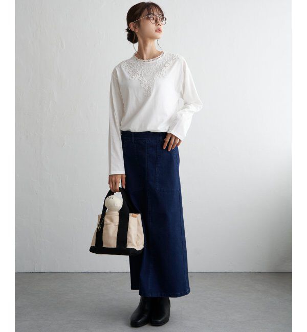 Lbc with Life「レースロンTEE」|Tシャツ・カットソー|