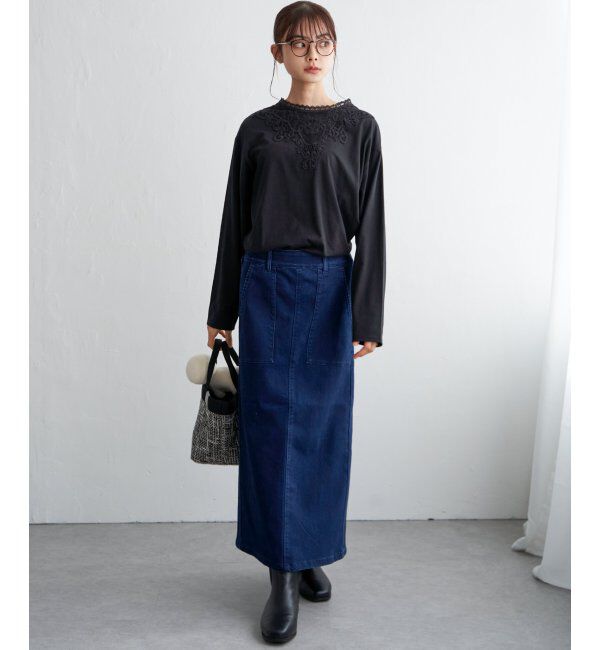 Lbc with Life「レースロンTEE」|Tシャツ・カットソー|