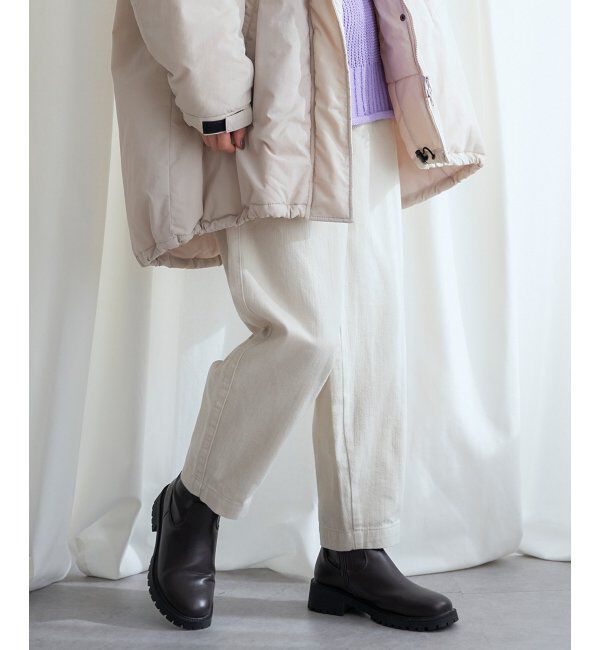 Lbc with Life「起毛ヘリンボンコージータックパンツ」|その他|