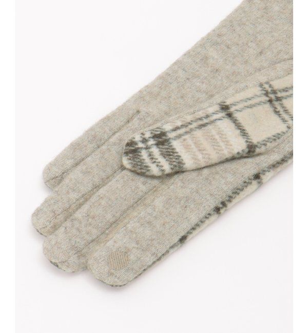 Lbc with Life「チェックパターングローブ」|手袋|