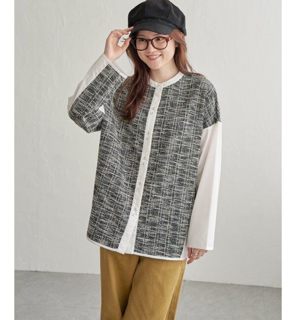 Lbc with Life「イソザイキリカエシャツ」|シャツ・ブラウス|