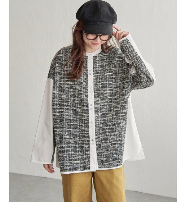 Lbc with Life「イソザイキリカエシャツ」|シャツ・ブラウス|