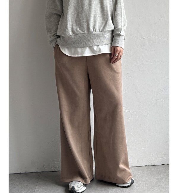 Lbc with Life「スエードポンチイージーパンツ」|その他|