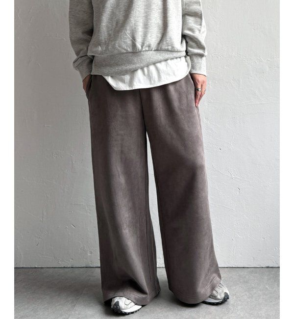 Lbc with Life「スエードポンチイージーパンツ」|その他|
