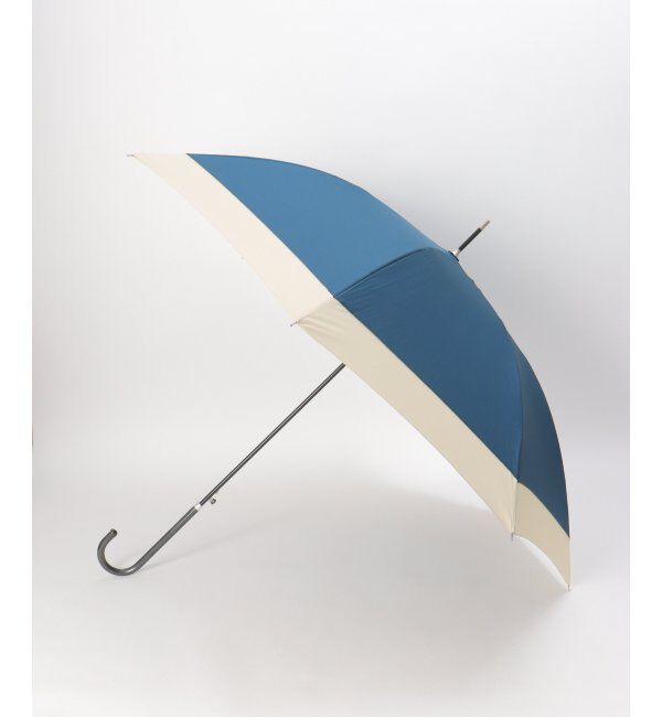 Lbc with Life「切り継ぎバイカラー 長傘」|傘|ネイビーブルー