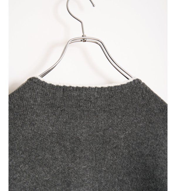 Lbc with Life「配色ポケットショートカーディガン」|カーディガン|