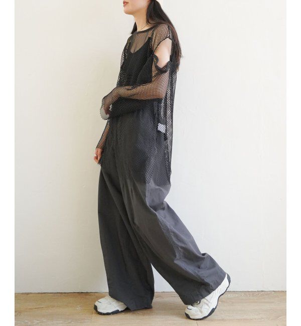 VENCE share style「カットアウト2Wayメッシュプルオーバー」|Tシャツ・カットソー|